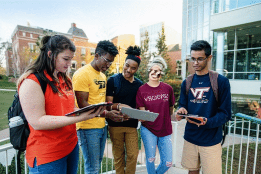 Analyzing how digital transformation influences higher education at Virginia Tech and Georgia Tech.